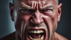 difficult angry person yelling